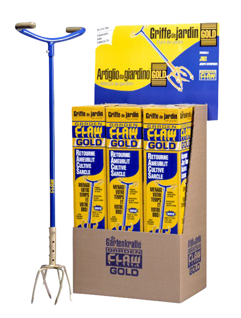 Gartenkralle Gold 107 cm 4Z