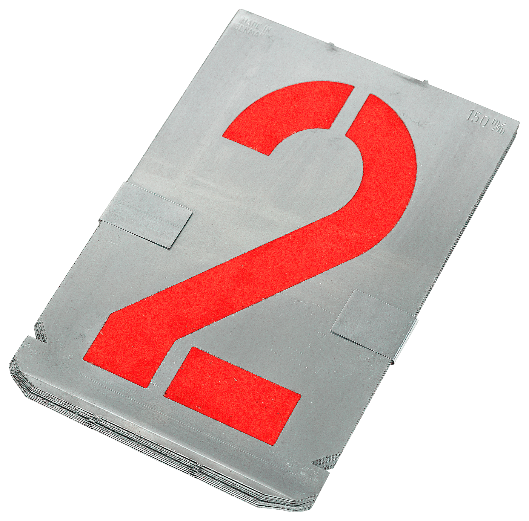 Zinkschablone Zahlen 150 mm