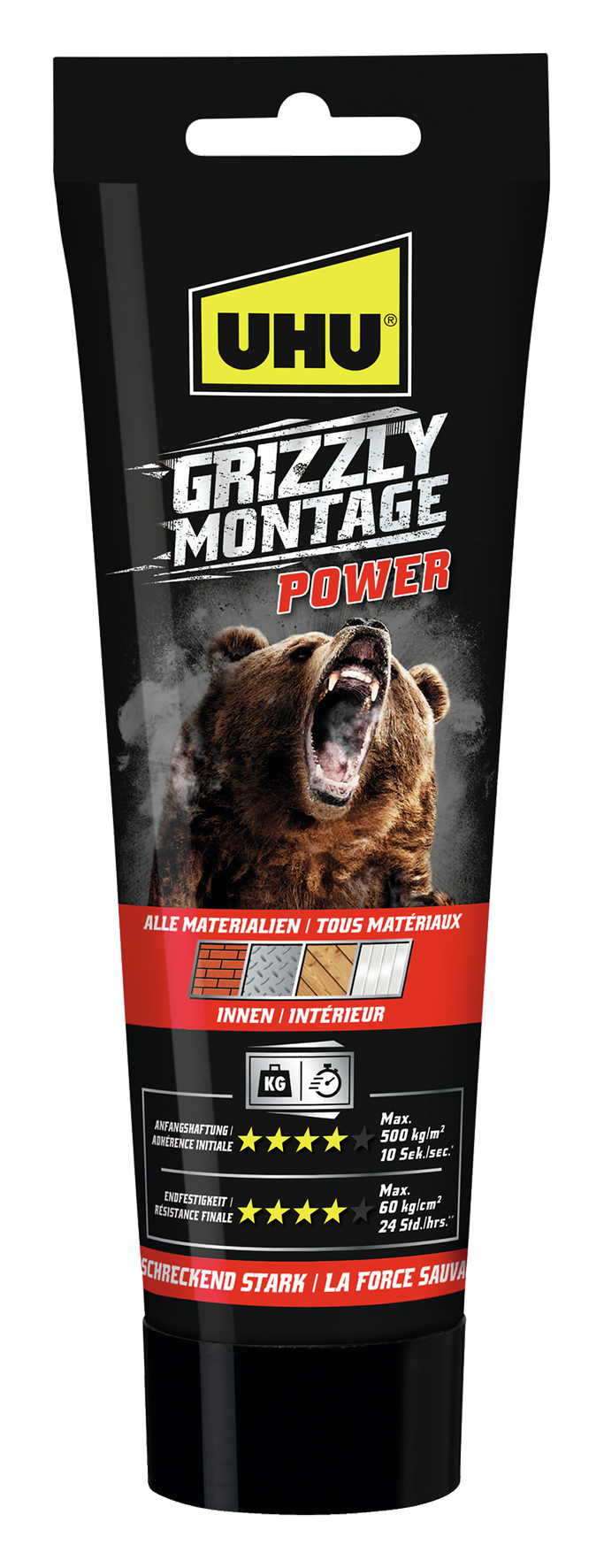 Klebergrizzly Mont Power 250g