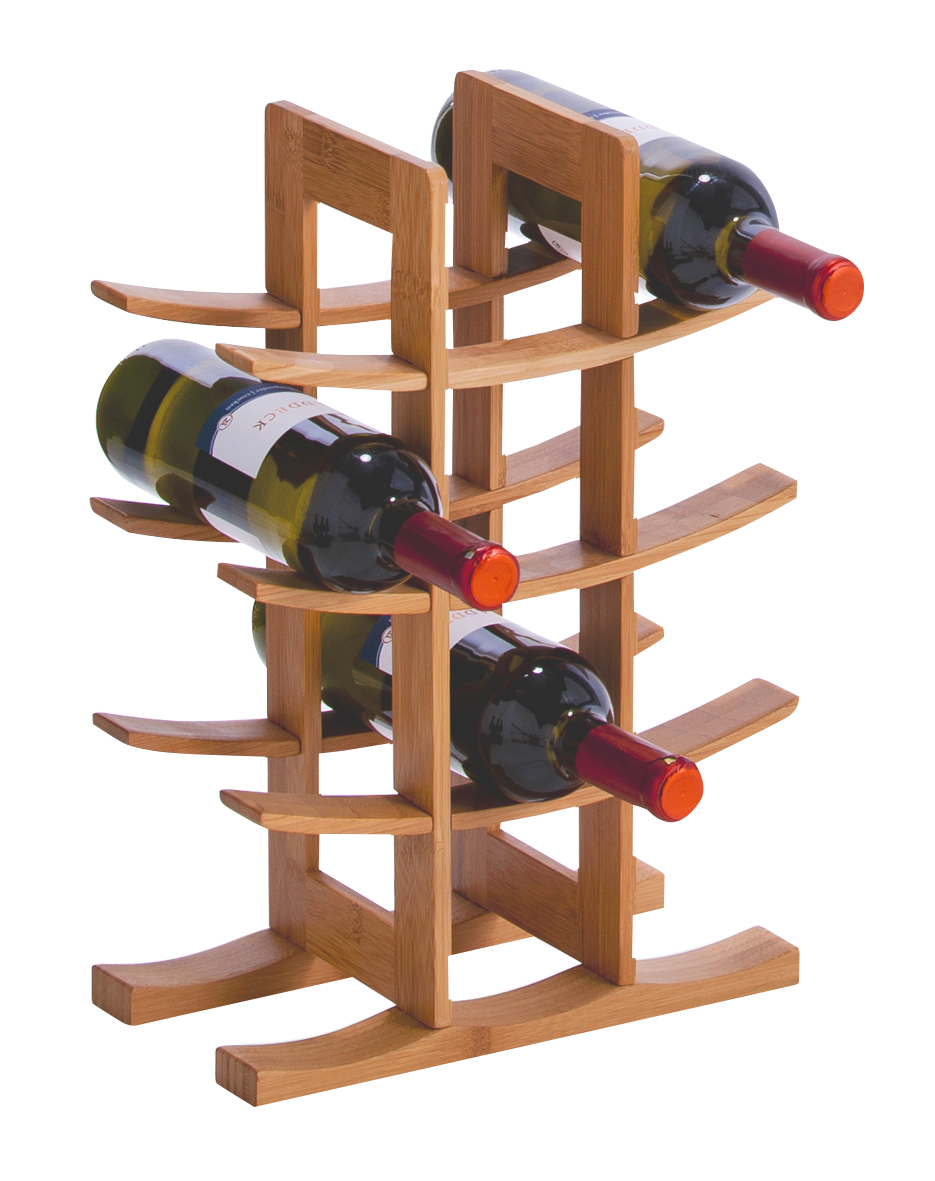 Weinregal 12Flaschen Bamboo