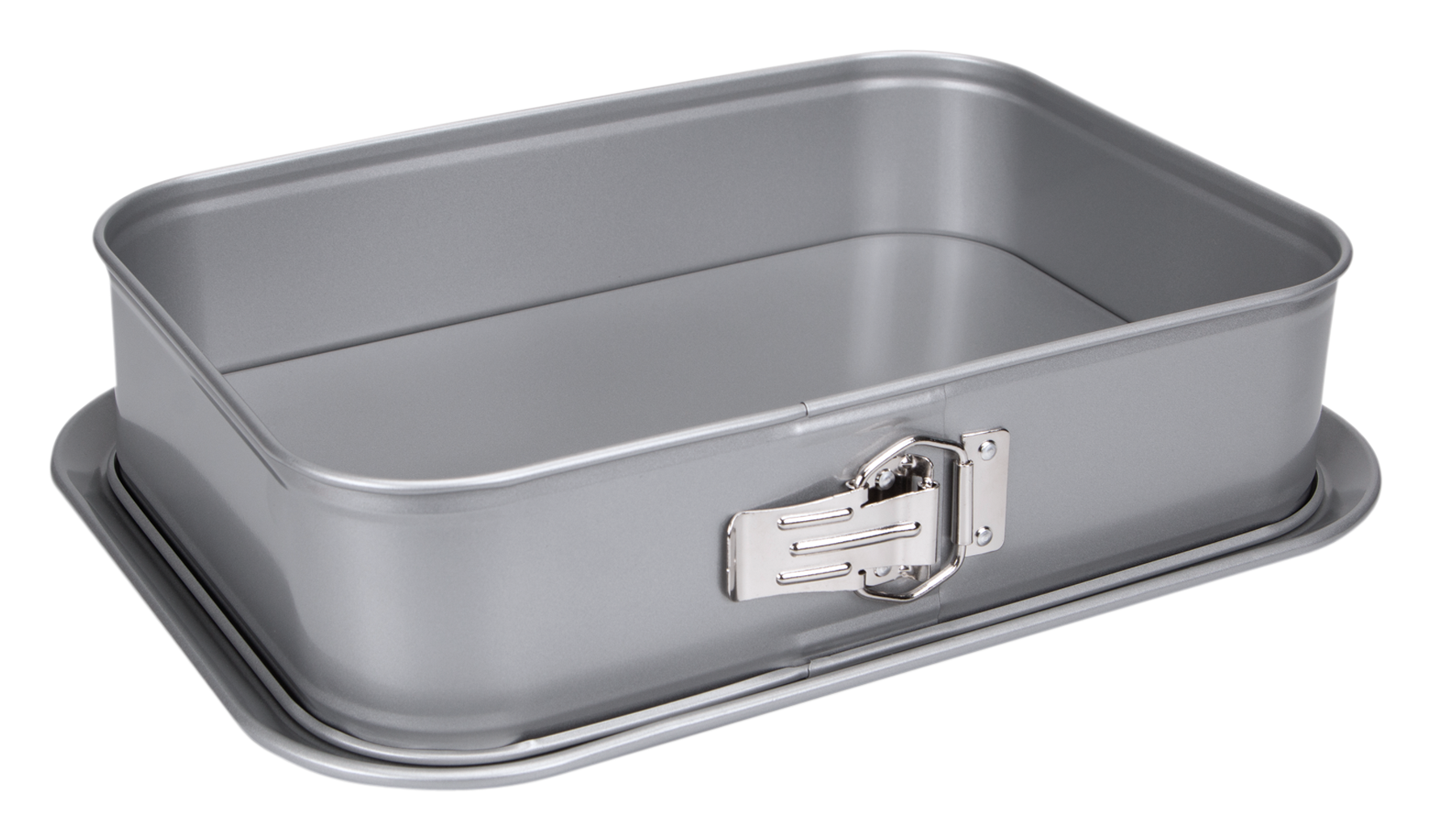 Springform 33x23cm silber