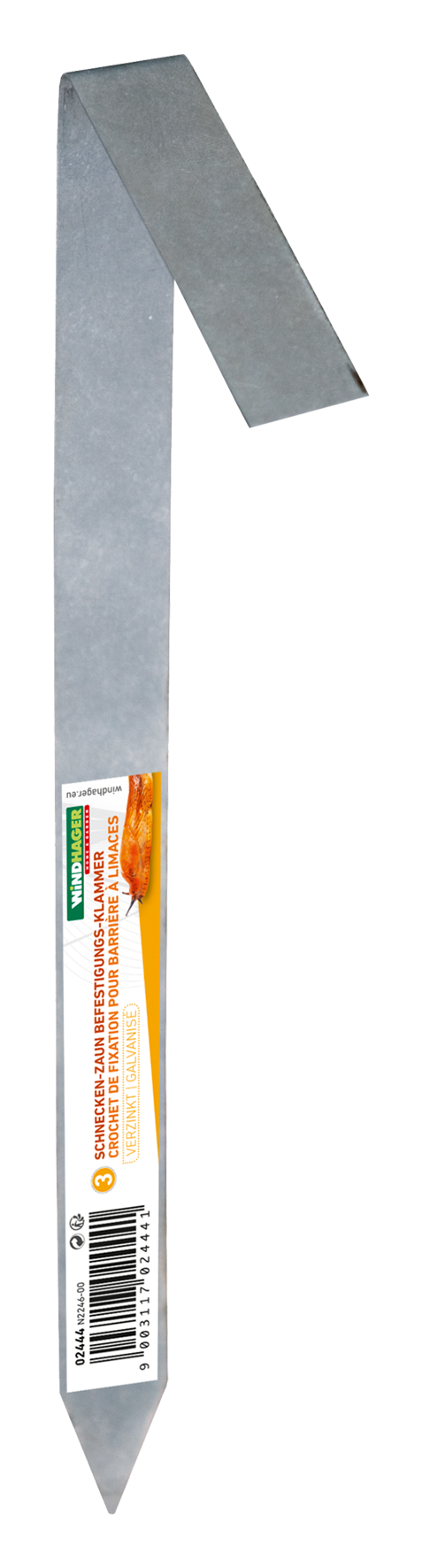 Schneckenz.Befestigungsklammer