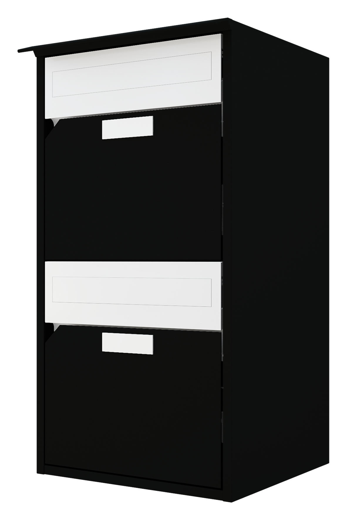 Briefkasten Alu 300 2-Ü,SW,FF