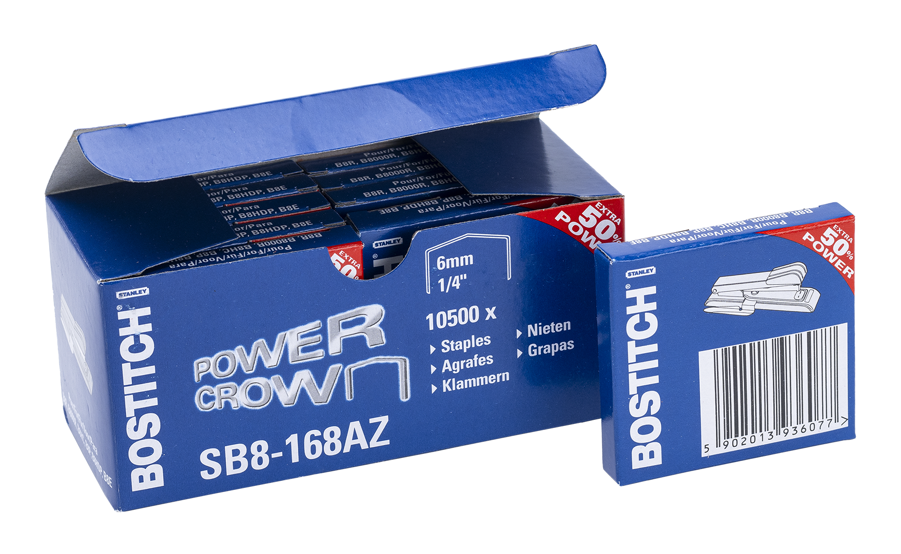 Ersatzklammernschachtel 10Stk