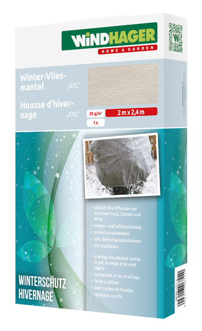 Winter-Vliesmantel XXL 2x2.4m