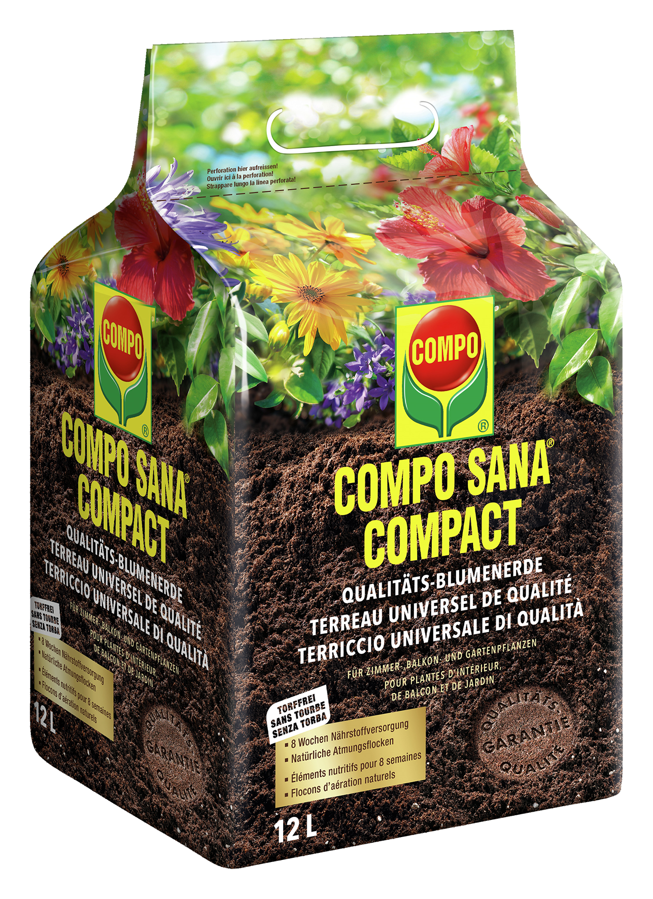 Qualitäts-Blumenerde 12l