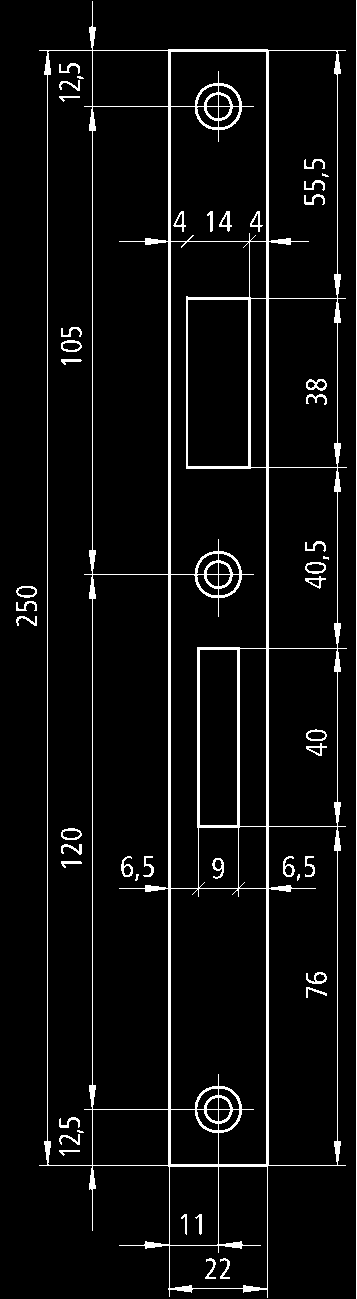 Schliessblech L/R zu 1902