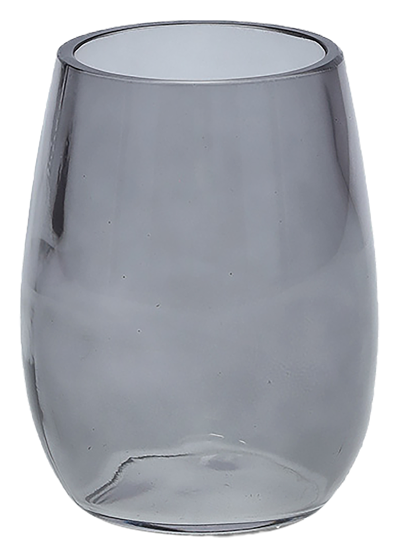 Zahnputzbecher Glas schwarz