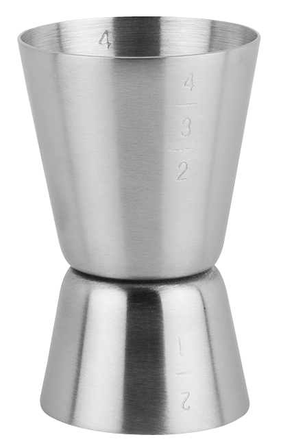 Barmass mit Skala 1-4cl