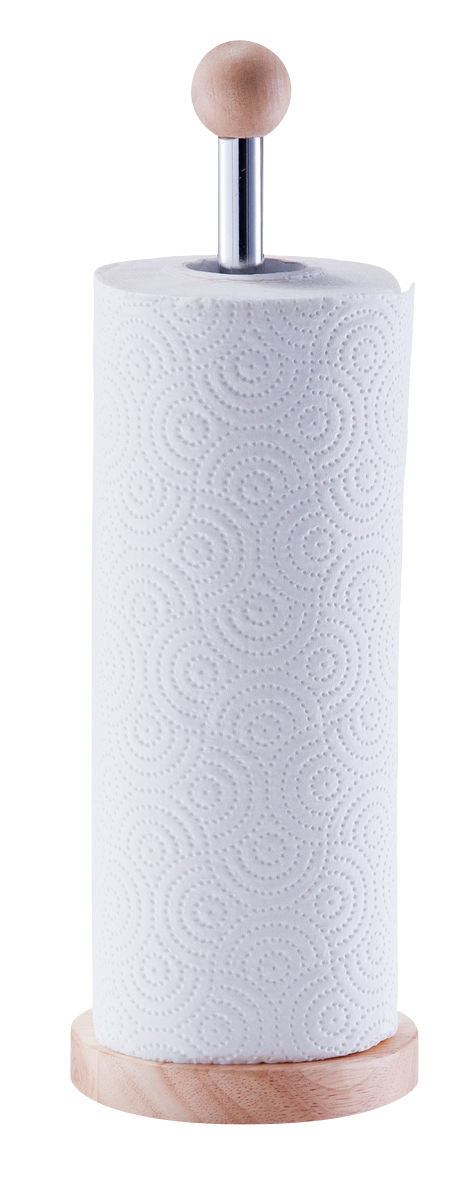 Küchenrollenhalter Holz Metall