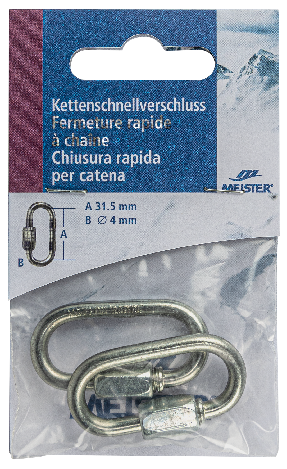 Rapid Glied ø4mm 31.5mm