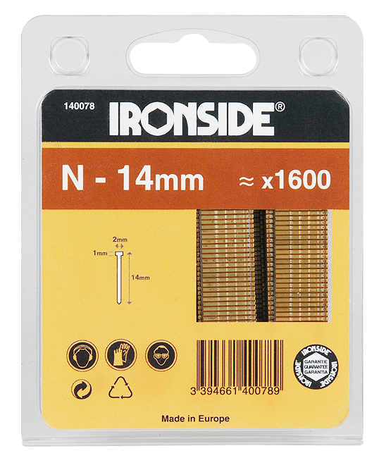 Heftnägel 14 mm N 1600 Stück