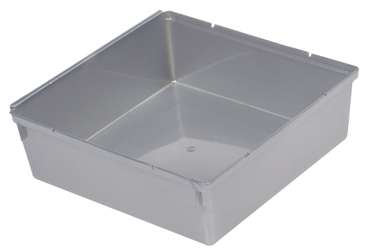 Einteilungen silber 15x15x5 cm