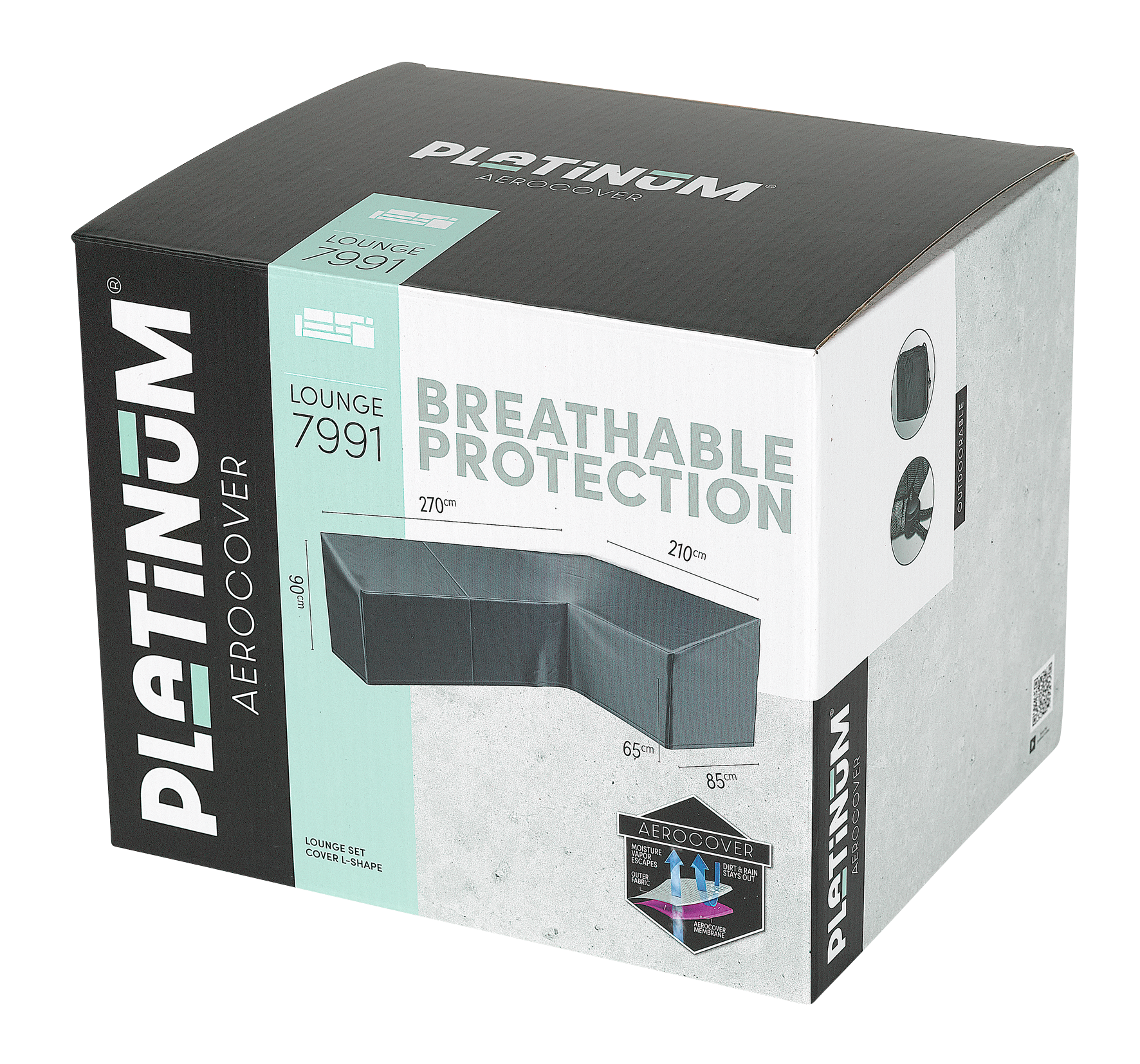 Schutzhülle L-Form rechts