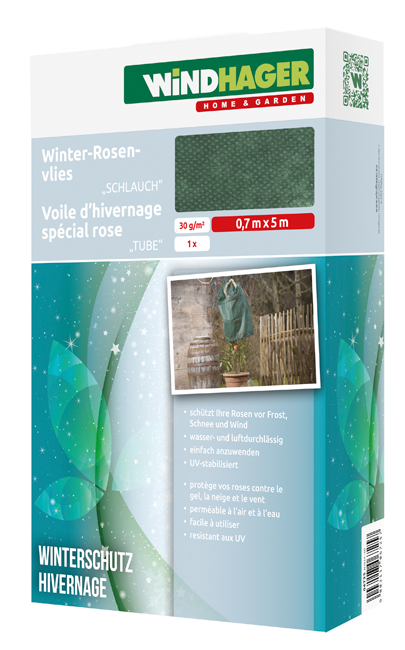 Winter-Rosenvlies-Schlauch