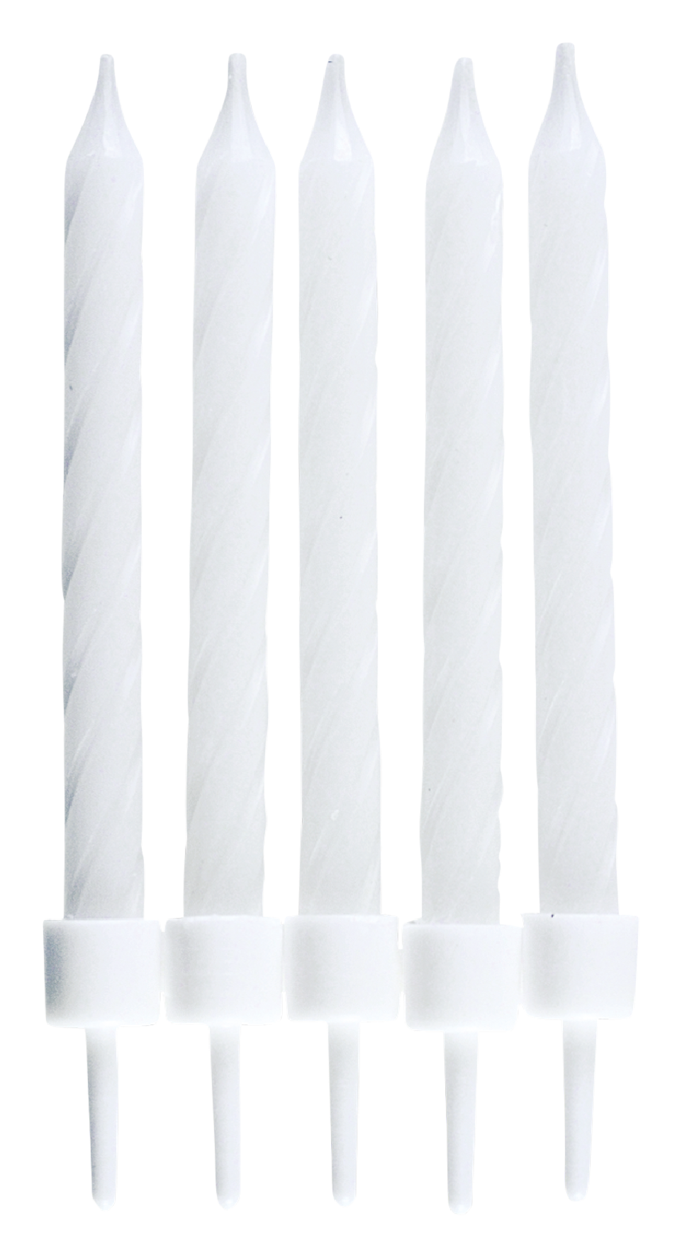 Geburtstagskerzen 7.5 10St ws