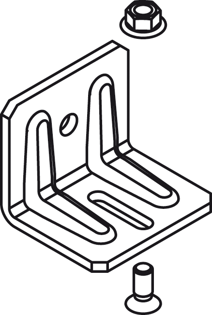 Wand.winkel Porta45/60/100/300