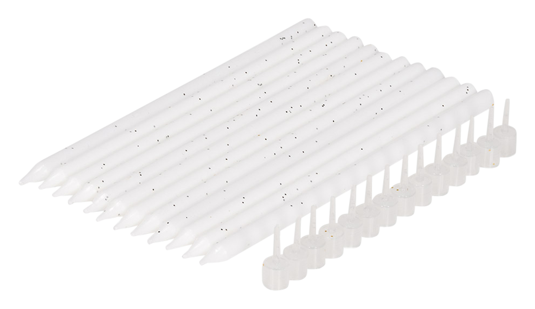 Geburtstagskerzen weiss 12 St.