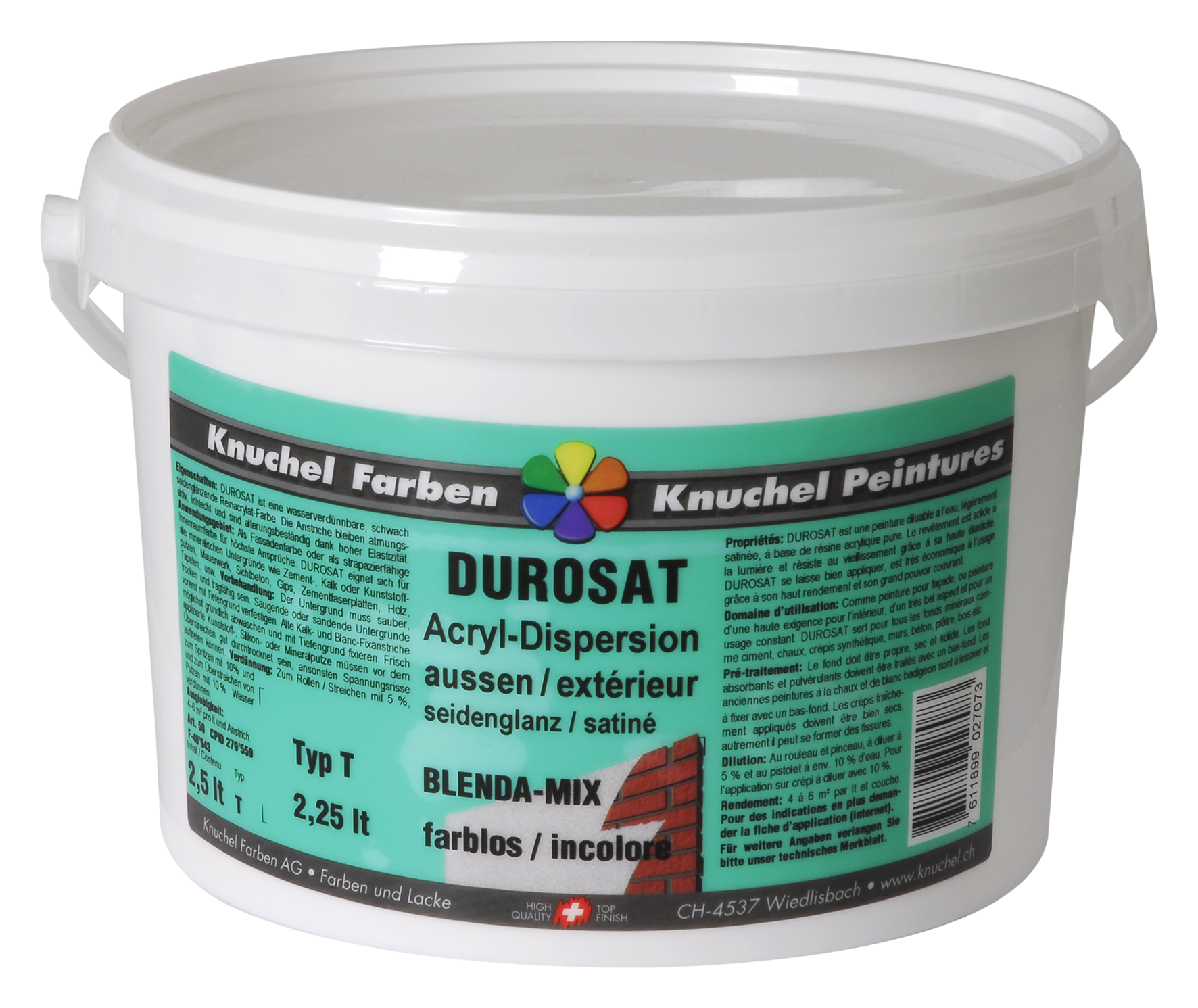 Durosat-Mix 2.5 l transparent