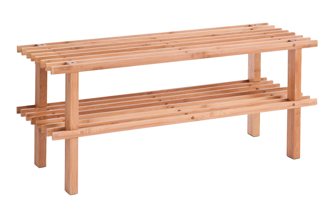 Schuhregal Bamboo 2Abl.70x30cm