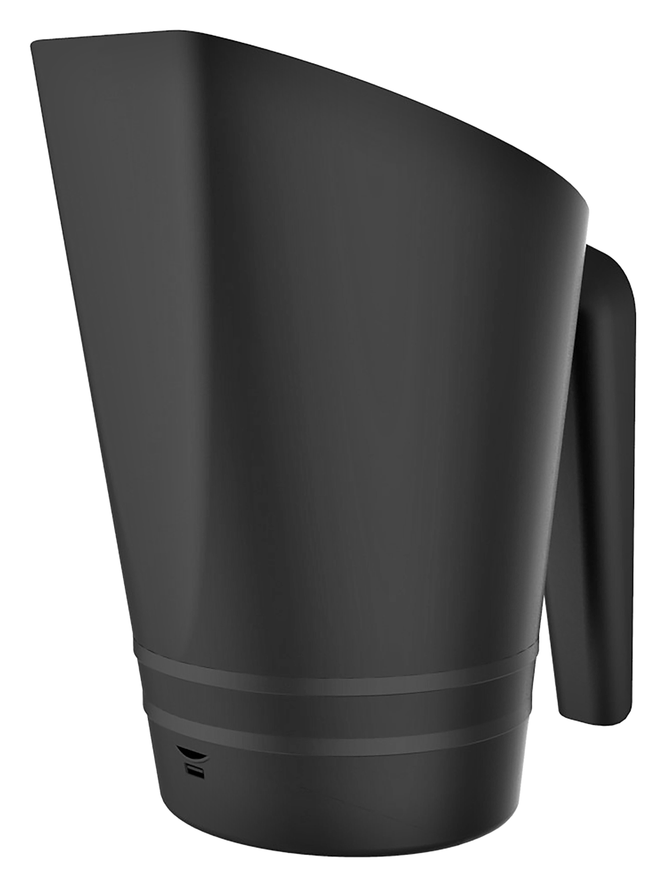 Pellets Schaufel schwarz 1l