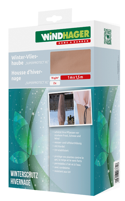 Winter-Vlieshaube 1x1.5m 2Stk.