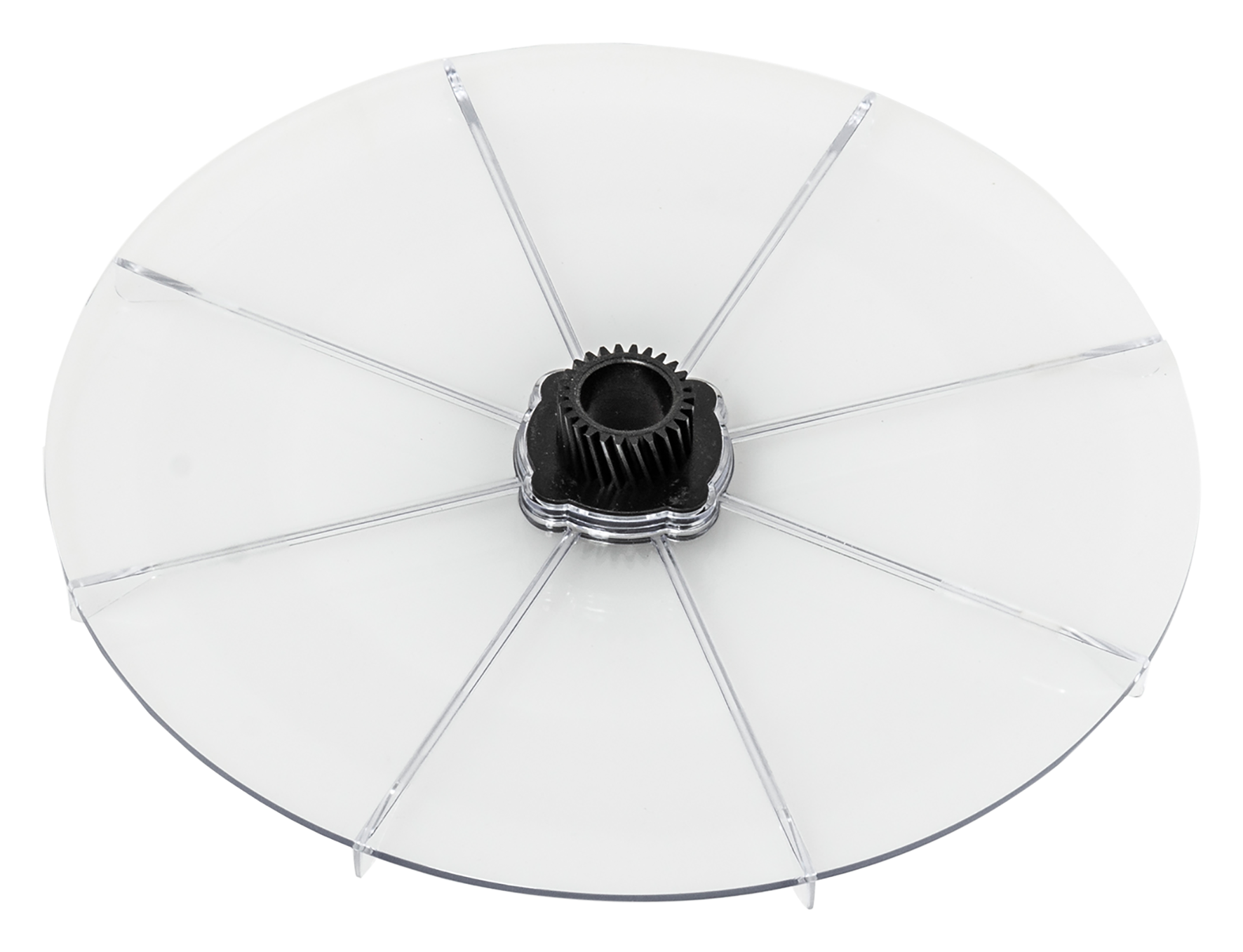 Drehscheibe zu Salatschleuder