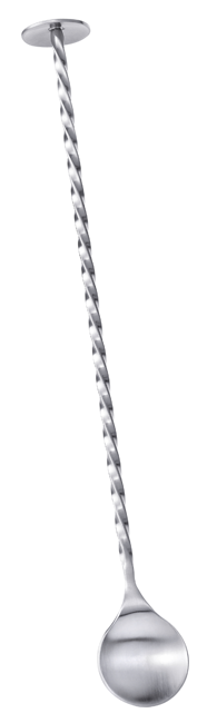 Barlöffel mit Stössel 25cm