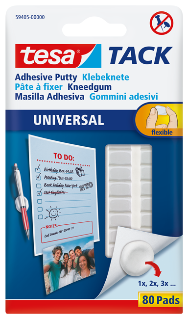 Klebeknete Tack 80 Stück