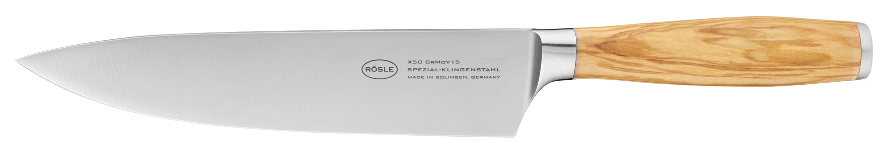 Kochmesser Olivenholz 20cm