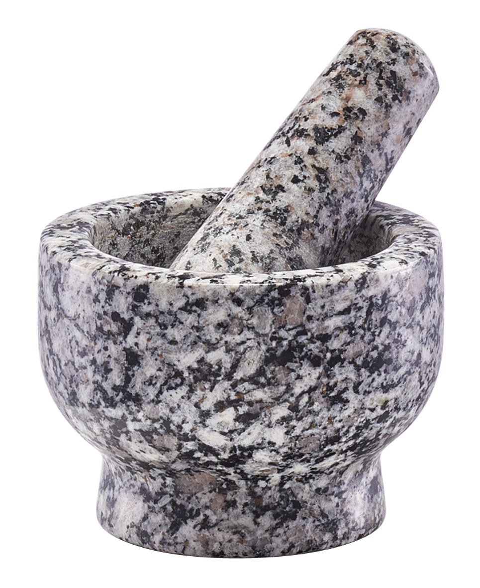 Mörser m. Stössel Granit ø9cm