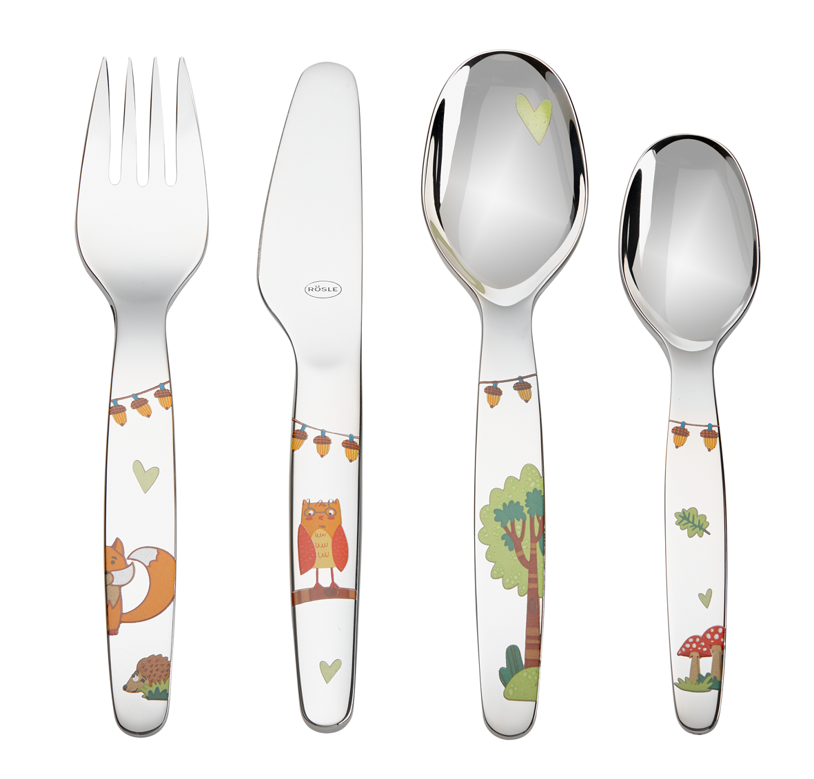 Kinderbesteck Waldfreunde 4tlg