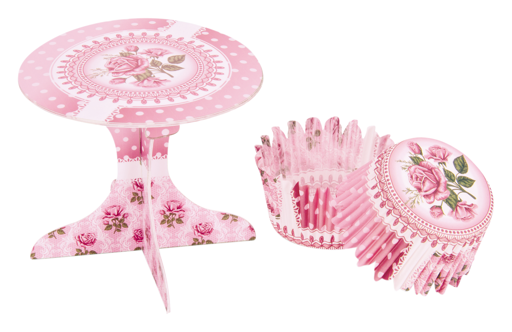 Deko Set Rosengarten