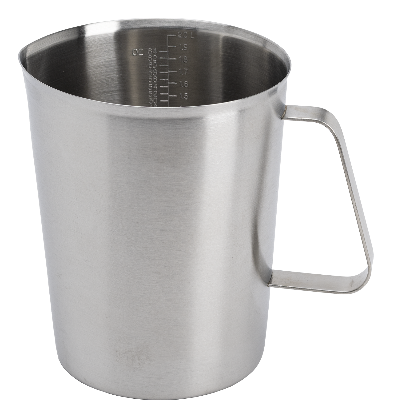 Einfüllmass 2 l Inox m. Skala
