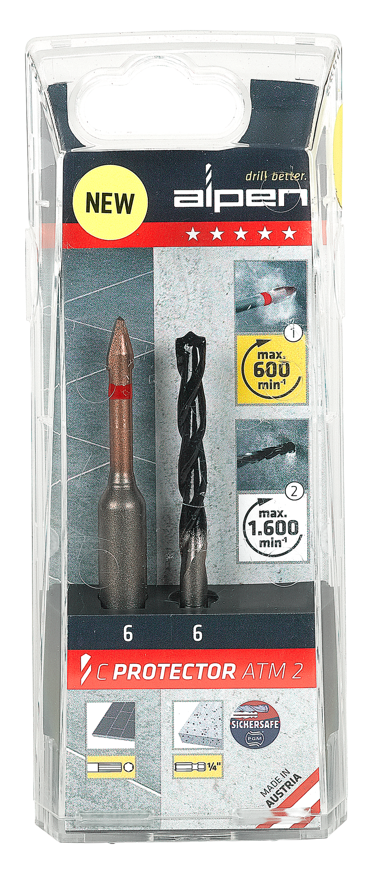 Fliesenbohrer Protector 6.0 2t