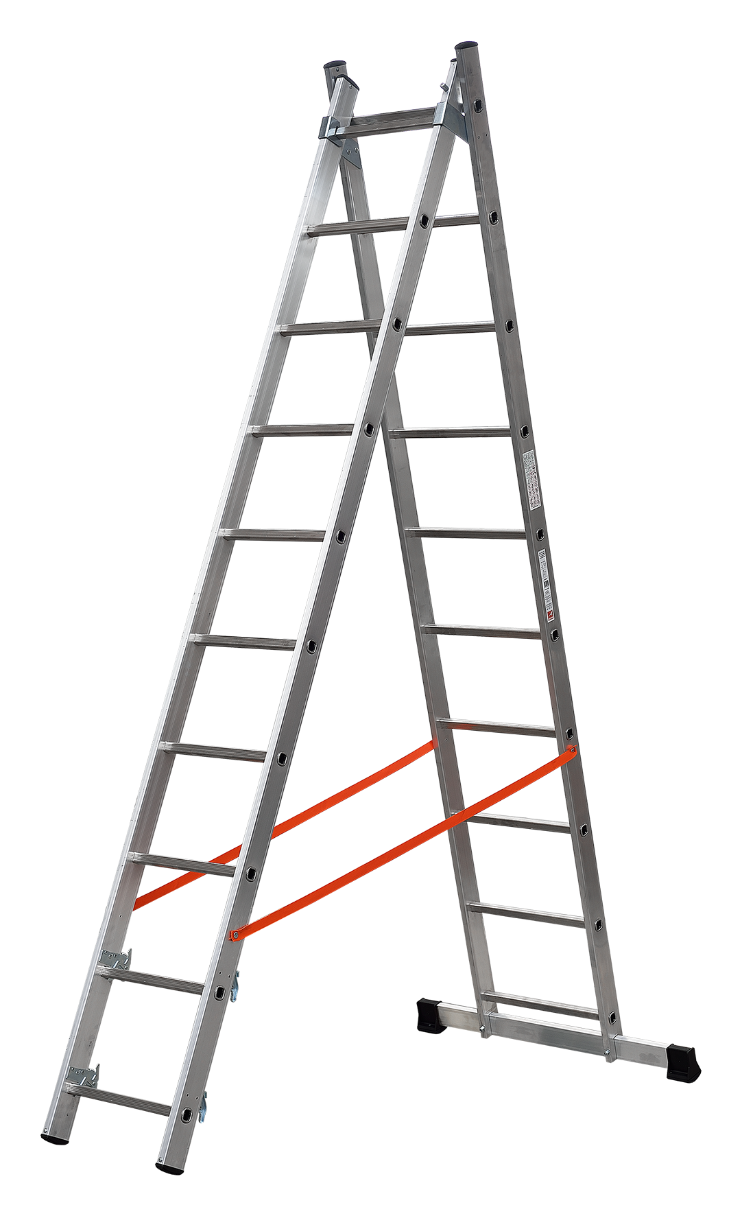 Mehrzweckleiter 2x10 Stufen
