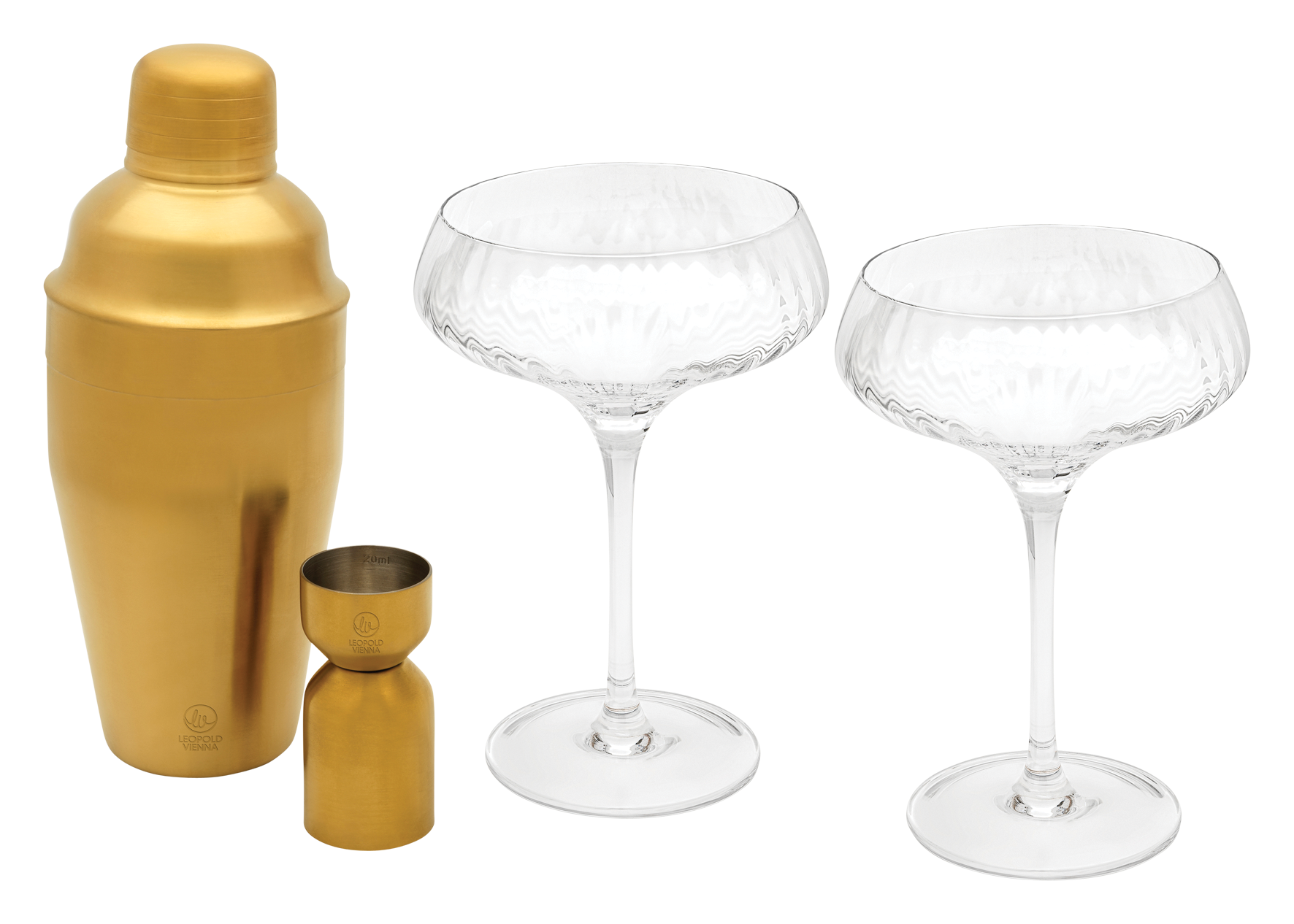 Cocktail Set Arinto 4-tlg Inox
