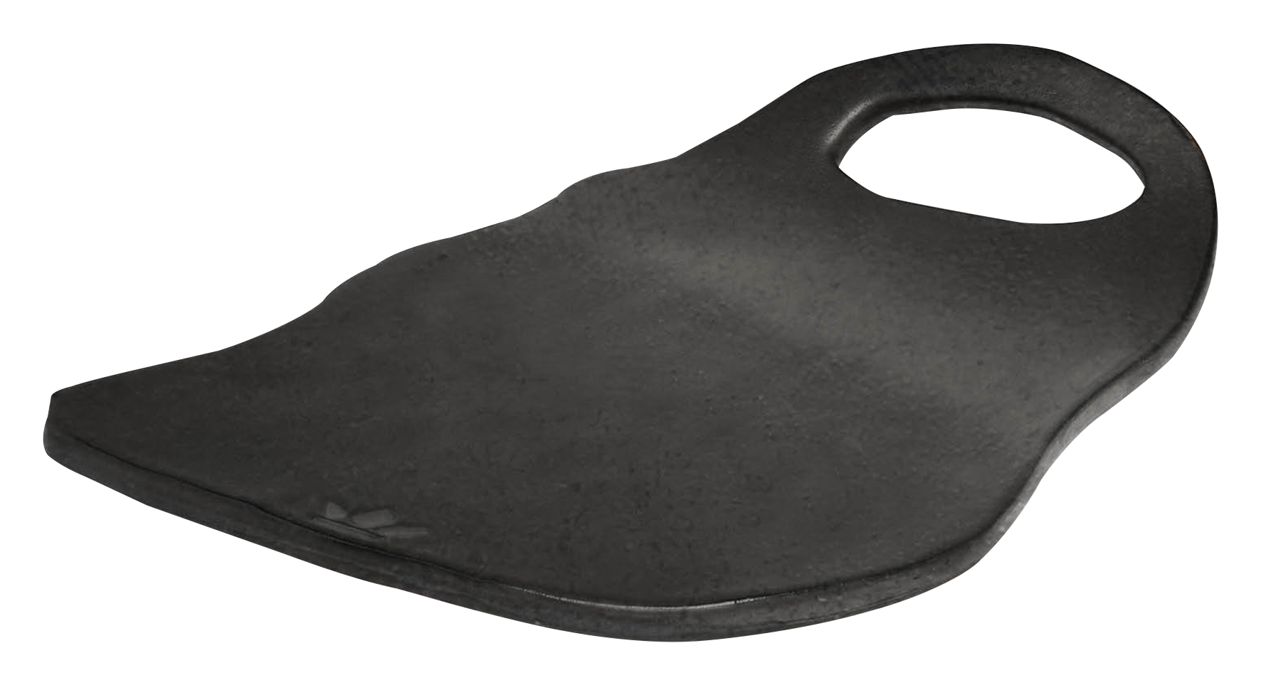 Platte Ted sw matt 31x22cm