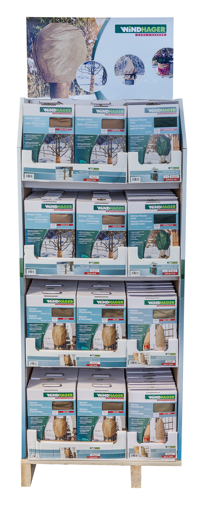 Winterschutz Display 1/4 PAL