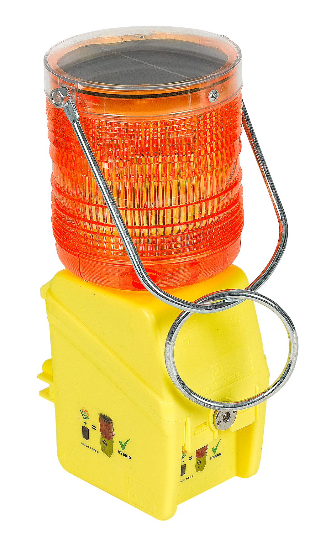 LED-Baustellenlampe 360° Hyb