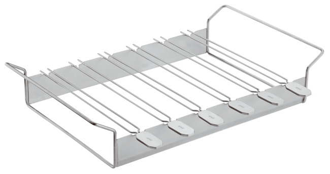 Grillspiesshalter m.6 Spiessen