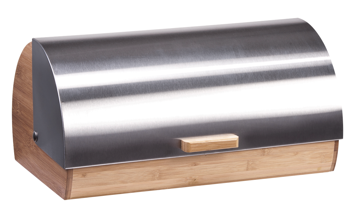 Brotkasten Inox Bamboo 39x25.5