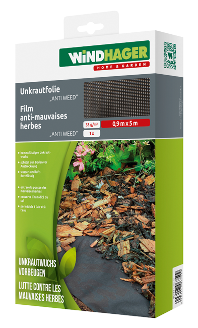 Unkrautfolie Anti Weed 0.9x5m