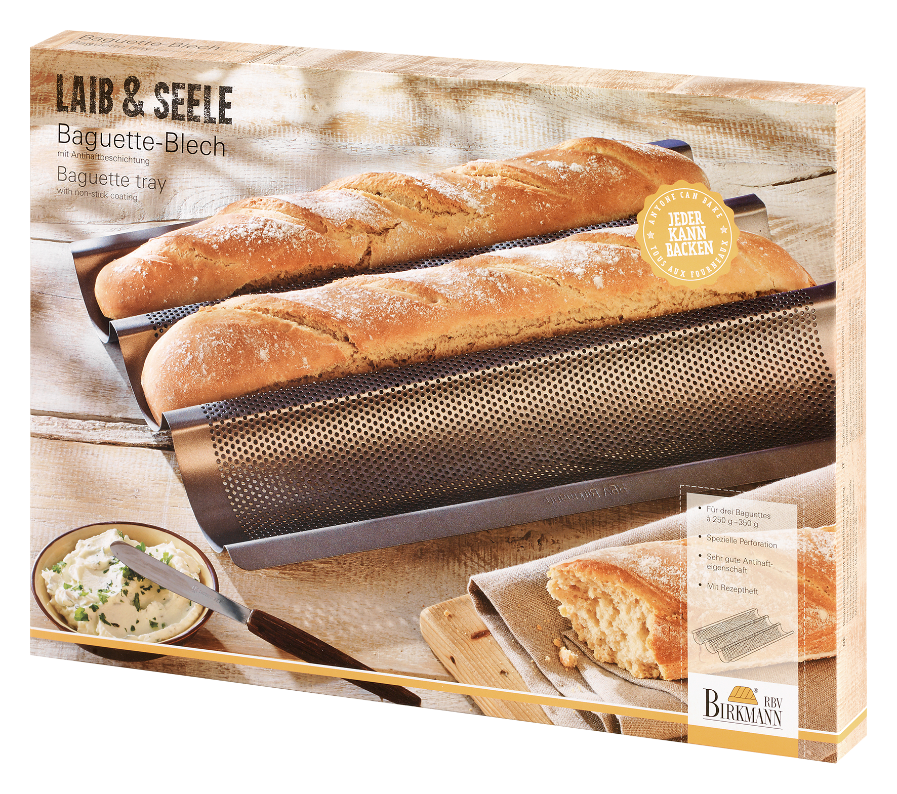 Baguetteblech Easy Baking