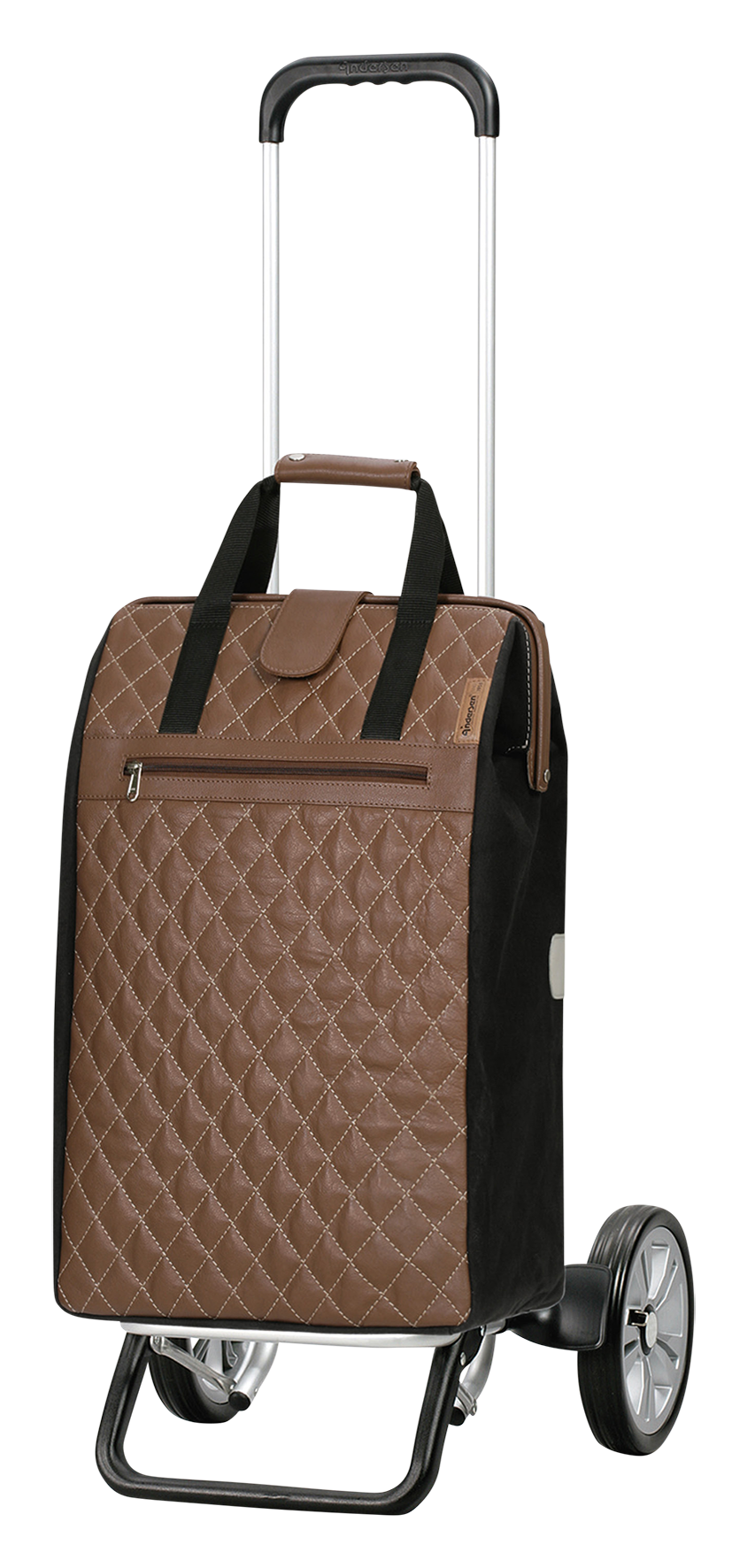 Einkaufswagen Alu Inra braun