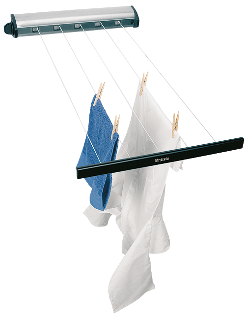 Wäscheleine matt steel 22m