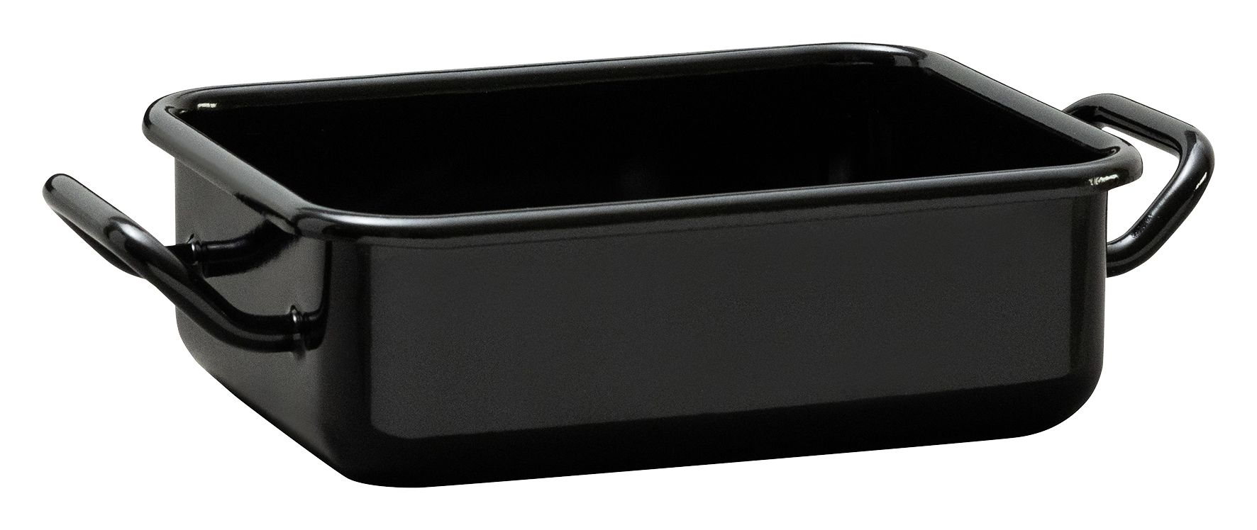 Backform 15x11x5 sw Emaille