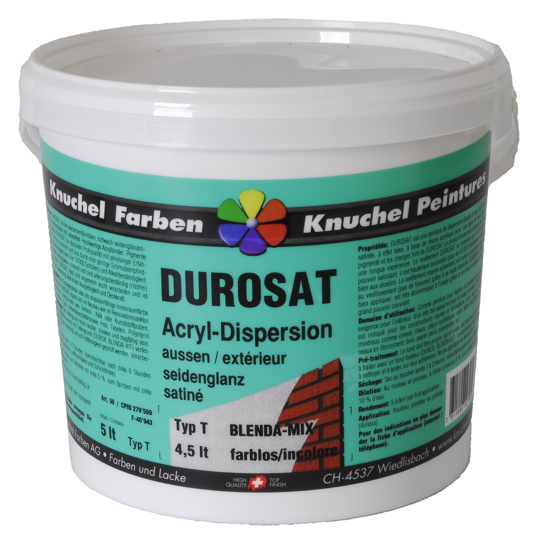 Durosat-Mix 5 l transparent