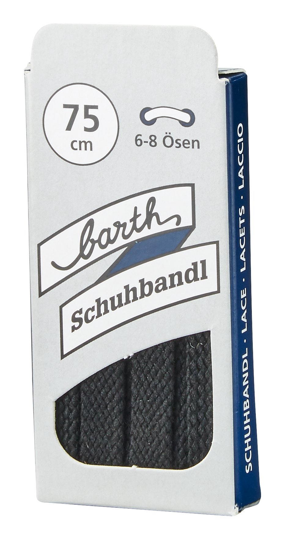 Schnürsenkel flach sw 90
