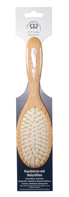 Haarb.m.Stiften oval SB 23cm